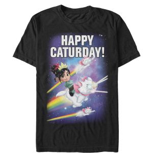 Men’s Ralph Breaks the Internet Happy Caturday T-Shirt