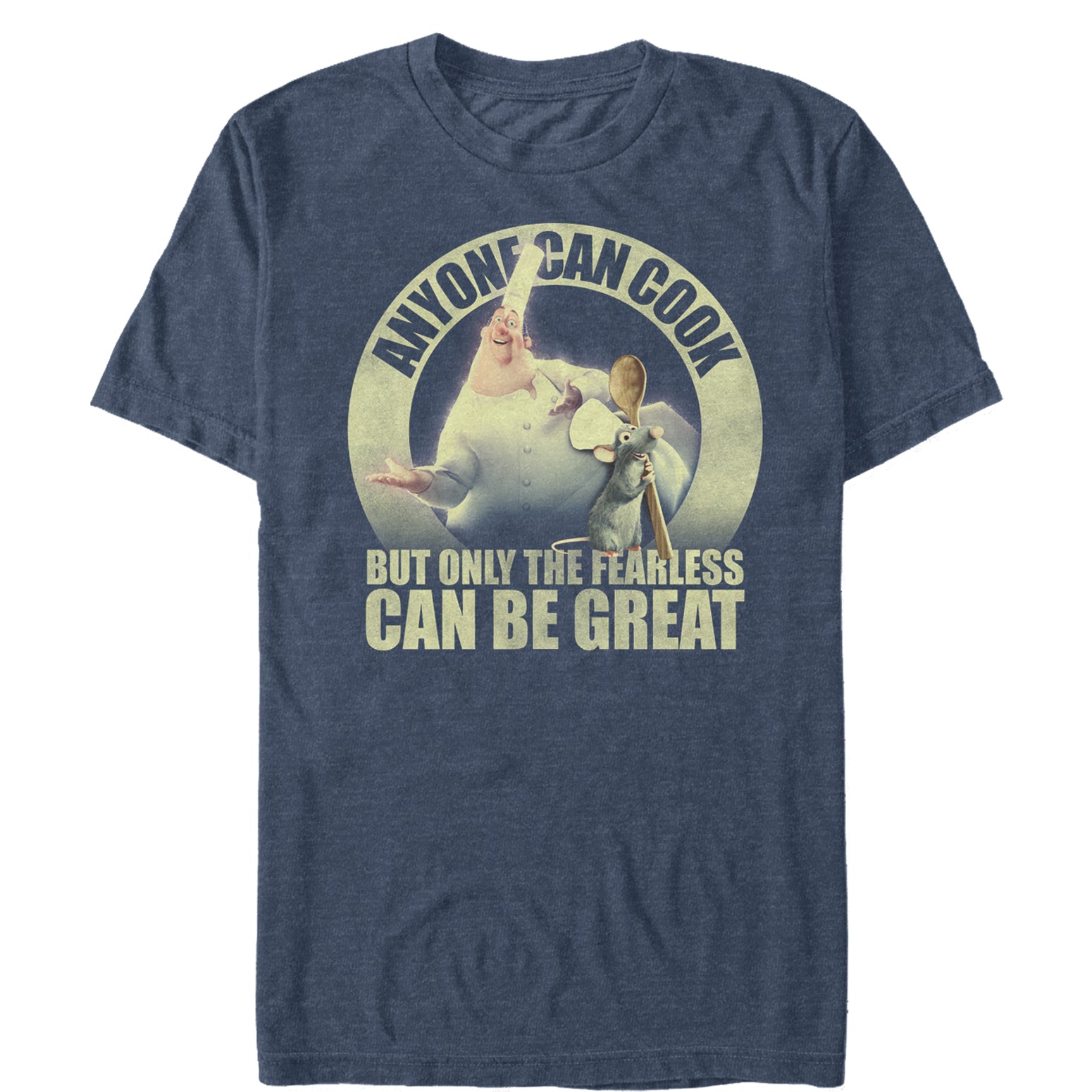 Men's Ratatouille Be Great Quote T-Shirt Men's Ratatouille Be Great Quote T-Shirt