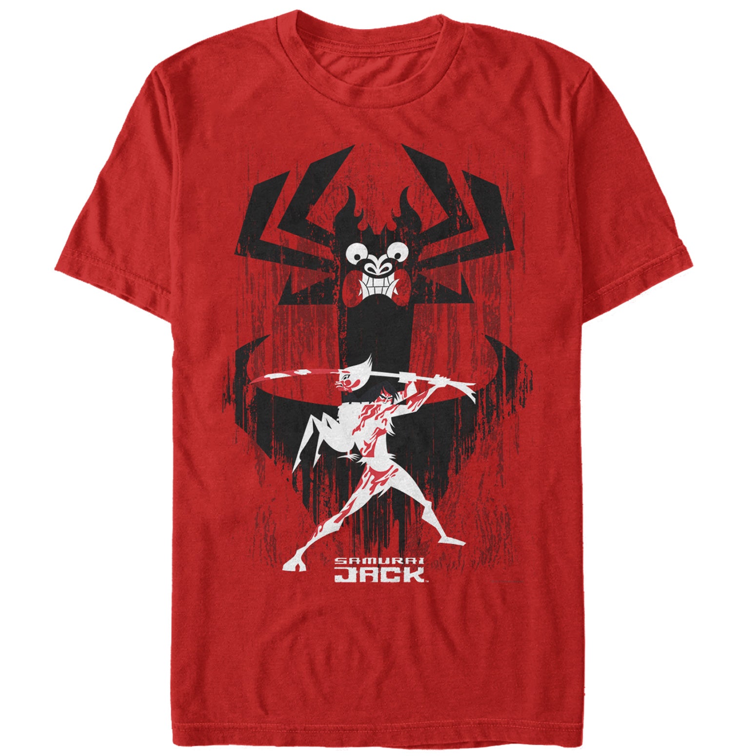 Men's Samurai Jack Aku Silhouette T-Shirt Men's Samurai Jack Aku Silhouette T-Shirt