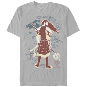 Men’s Samurai Jack Mountain Sketch T-Shirt