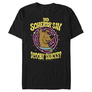 Men’s Scooby Doo Did Somebody Say Scooby Snacks T-Shirt