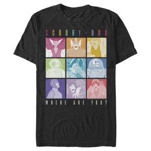 Men’s Scooby Doo Monster Panels T-Shirt