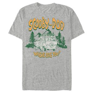 Men’s Scooby Doo Mystery Gang Van Where Are You T-Shirt