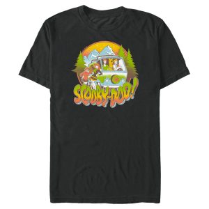 Men’s Scooby Doo Mystery Gang in the Forest T-Shirt