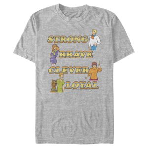 Men’s Scooby Doo Strong Clever Loyal T-Shirt