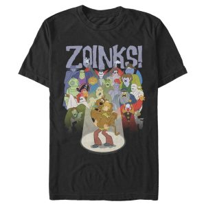 Men’s Scooby Doo Zoinks Monster Audience T-Shirt