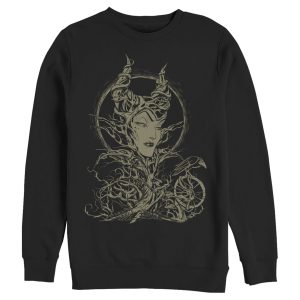 Men’s Sleeping Beauty Maleficent Twisted Queen Sweatshirt