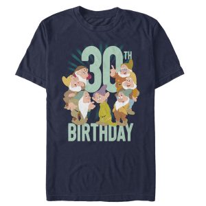Men’s Snow White and the Seven Dwarfs 30th Birthday T-Shirt