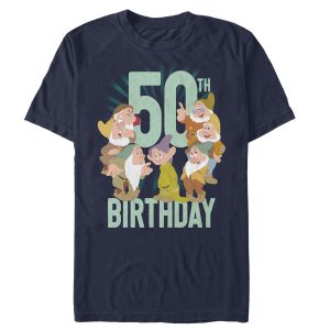 Men’s Snow White and the Seven Dwarfs 50th Birthday T-Shirt