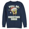 Men’s SpongeBob SquarePants Christmas Full of Cheer Sweatshirt