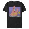 Men’s SpongeBob SquarePants Patrick Mayonnaise Instrument Quote T-Shirt