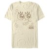 Men’s SpongeBob SquarePants Smiling Face T-Shirt