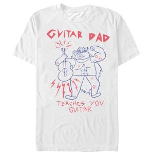 Men’s Steven Universe Guitar Dad Advertisement T-Shirt