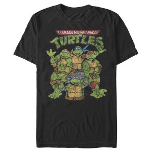 Men’s Teenage Mutant Ninja Turtles Best Friend Shot T-Shirt