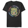 Men’s Teenage Mutant Ninja Turtles Hero Circle T-Shirt