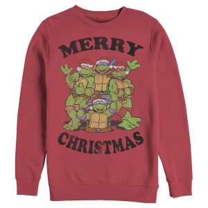 Men’s Teenage Mutant Ninja Turtles Merry Christmas Sweatshirt