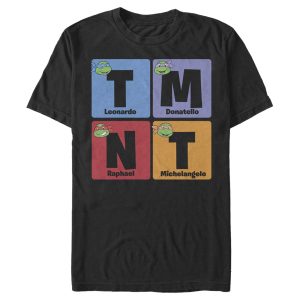 Men’s Teenage Mutant Ninja Turtles Scrabble Name Piece T-Shirt