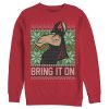 Men’s The Emperor’s New Groove Christmas Bring It On Sweatshirt