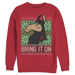 Men’s The Emperor’s New Groove Christmas Bring It On Sweatshirt