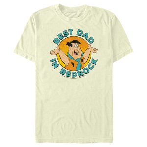 Men’s The Flintstones Father’s Day Fred Flintstone Best Dad T-Shirt