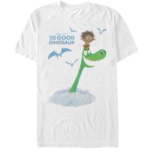 Men’s The Good Dinosaur Arlo and Spot Clouds T-Shirt
