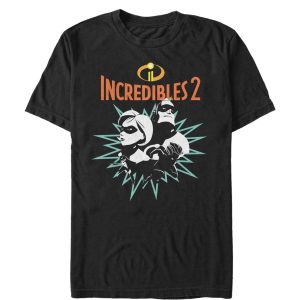 Men’s The Incredibles 2 Heroic Parents T-Shirt