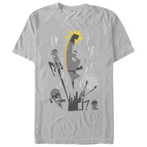 Men’s The Incredibles 2 Modern Incredible Family T-Shirt