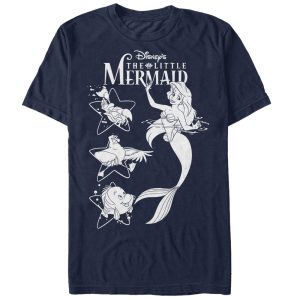 Men’s The Little Mermaid Ariel’s Pals T-Shirt