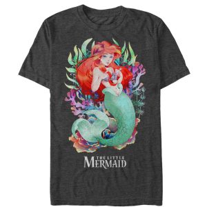 Men’s The Little Mermaid Artistic Ariel T-Shirt