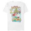 Men’s The Little Mermaid Character Poster T-Shirt