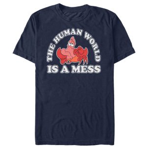 Men’s The Little Mermaid Sebastian Mess T-Shirt