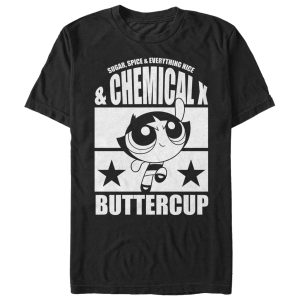 Men’s The Powerpuff Girls Chemical X Buttercup T-Shirt