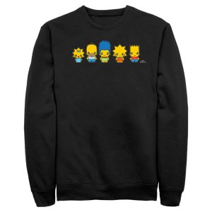 Men’s The Simpsons Chibi Family Sweatshirt