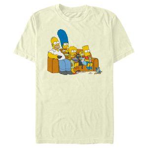 Men’s The Simpsons Classic Family Couch T-Shirt