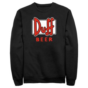 Men’s The Simpsons Duff Beer Logo Sweatshirt