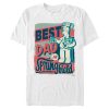Men’s The Simpsons Father’s Day Homer Simpson Best Dad in Springfield T-Shirt