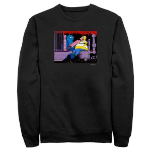 Men’s The Simpsons Homer and the Devil Sweatshirt