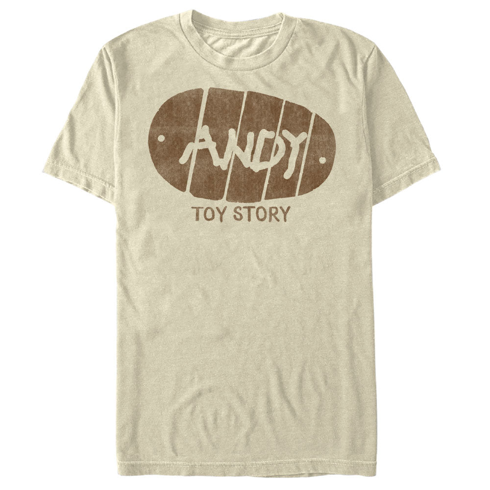 Men's Toy Story Andy Handwriting T-Shirt Men's Toy Story Andy Handwriting T-Shirt