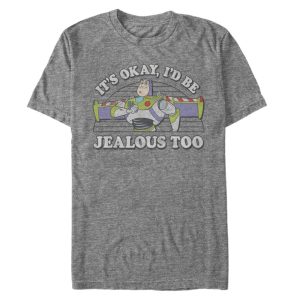 Men’s Toy Story Buzz Lightyear I’d Be Jealous Too T-Shirt