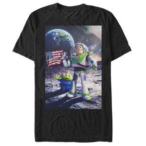 Men’s Toy Story Buzz Lightyear Moon Landing T-Shirt