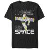 Men’s Toy Story Buzz Lightyear Need Space T-Shirt