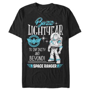 Men’s Toy Story Buzz Lightyear Space Ranger Badge T-Shirt