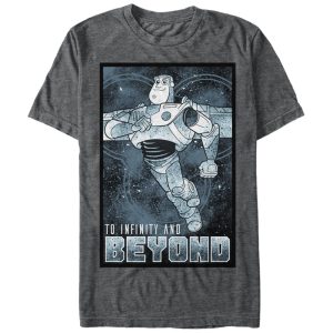 Men’s Toy Story Buzz Poster Infinity and Beyond T-Shirt