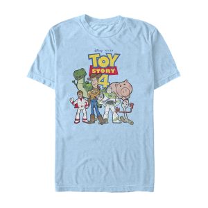 Men’s Toy Story Character Logo Party T-Shirt