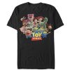 Men’s Toy Story Character Logo Scene T-Shirt