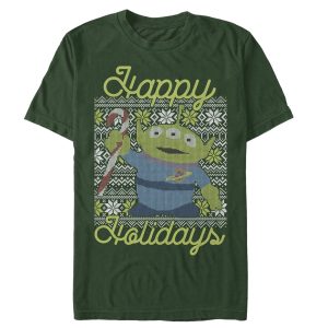 Men’s Toy Story Christmas Alien Holidays T-Shirt
