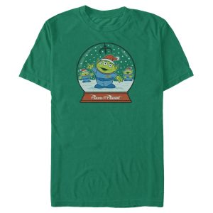 Men’s Toy Story Christmas Alien Snow Globe T-Shirt