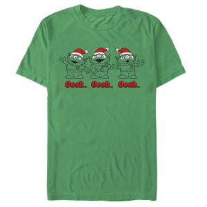 Men’s Toy Story Christmas Santa Aliens T-Shirt
