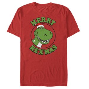 Men’s Toy Story Christmas Santa Rex T-Shirt