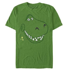 Men’s Toy Story Grinning Rex Face T-Shirt